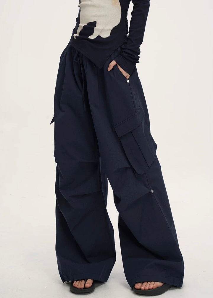 WIDE CARGO PANTS / LG1392