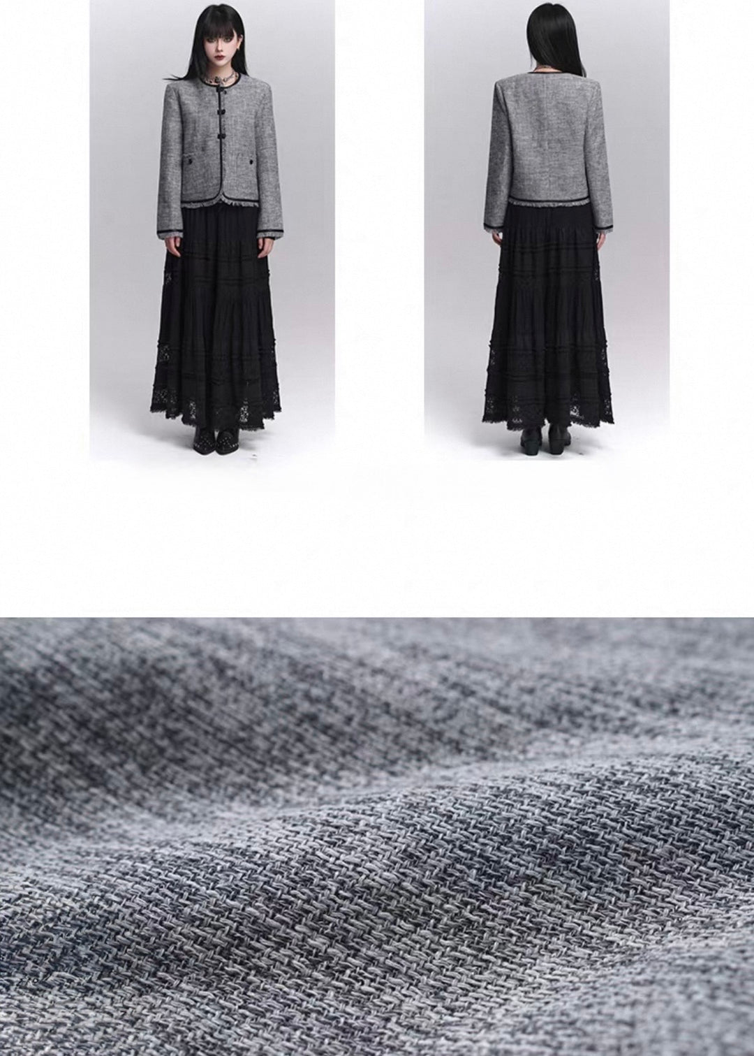 TWEED EDGE JACKET / LG1411_e4r