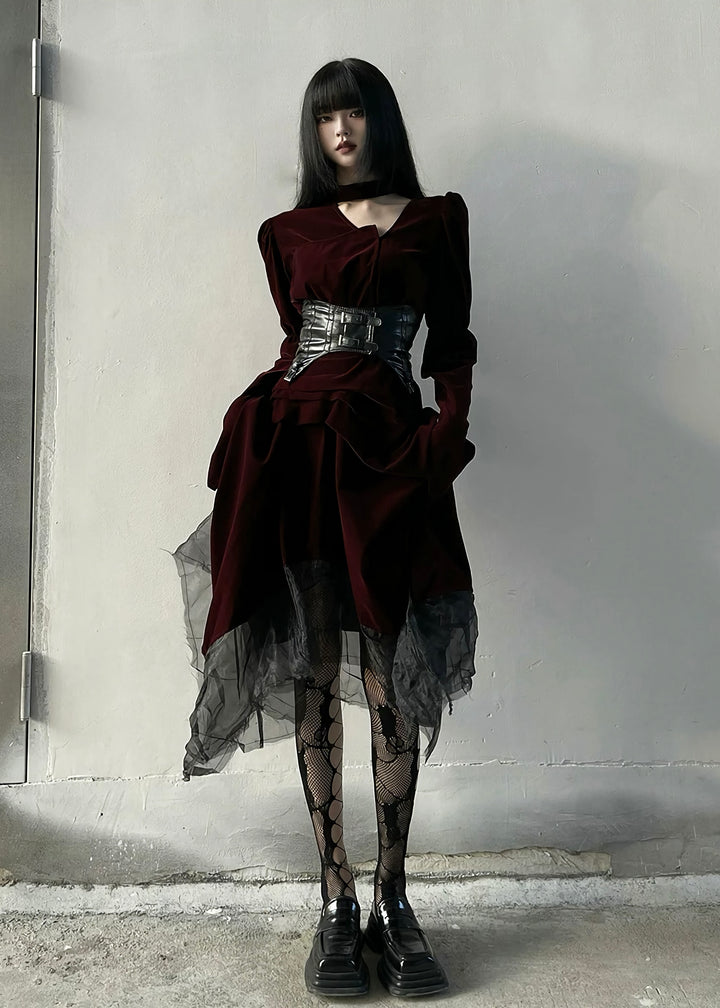 VELVET NOCTURNE DRESS / LG1268