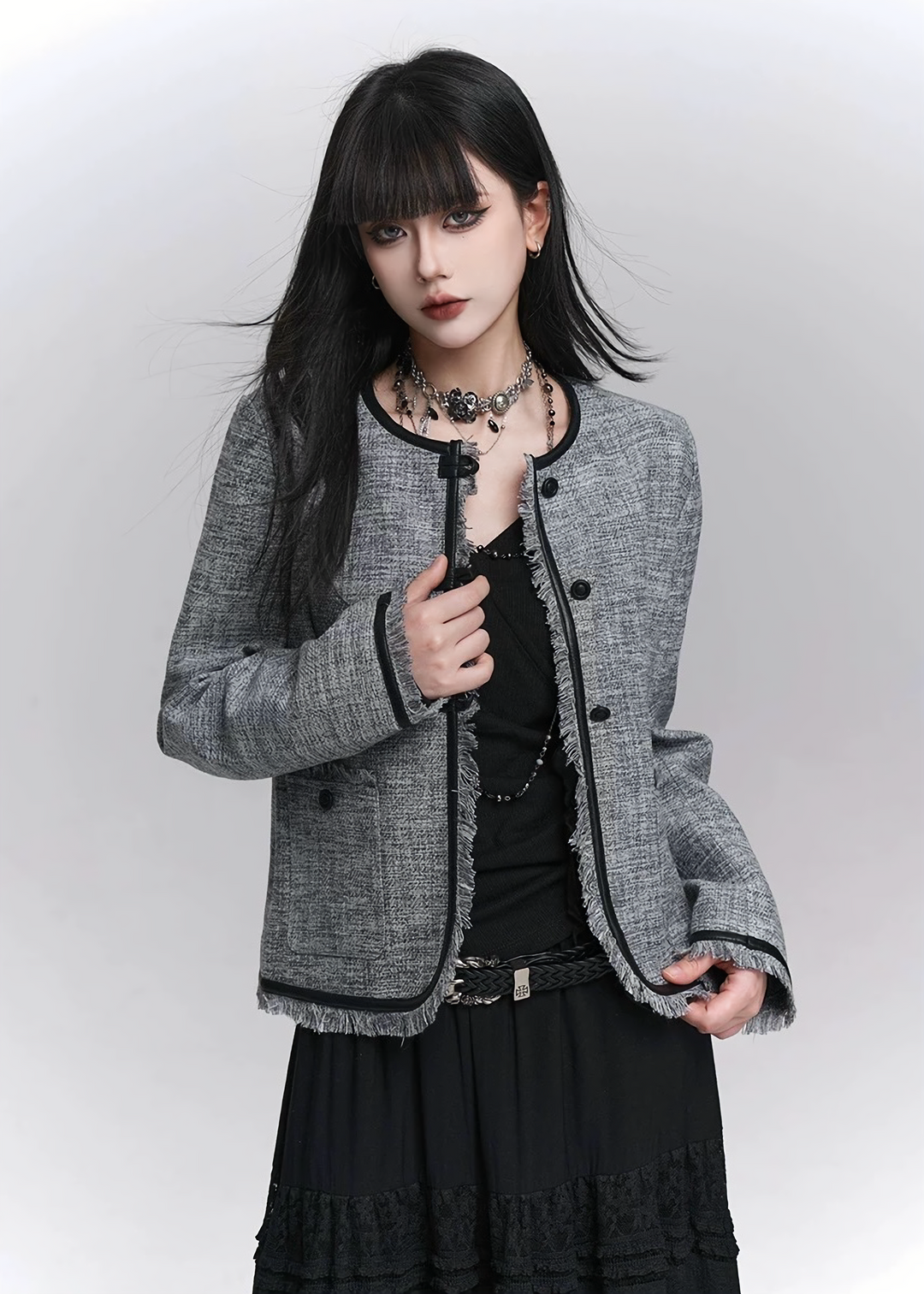 TWEED EDGE JACKET / LG1411_e4r