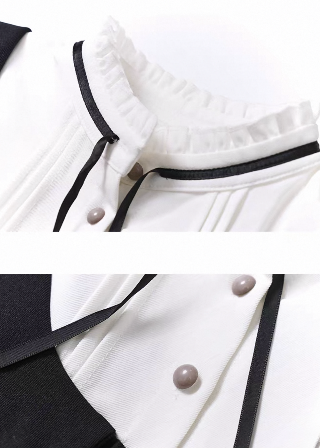 Ghostly Girl Black Long Dress / LG1486