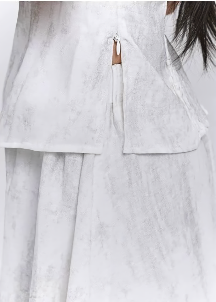 Layered tube top and long skirt / LG1289 