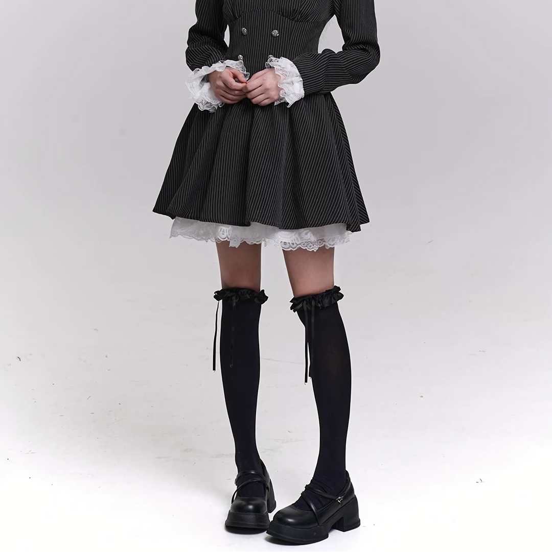 CROSS STRAP PLATFORM SHOES / V1159