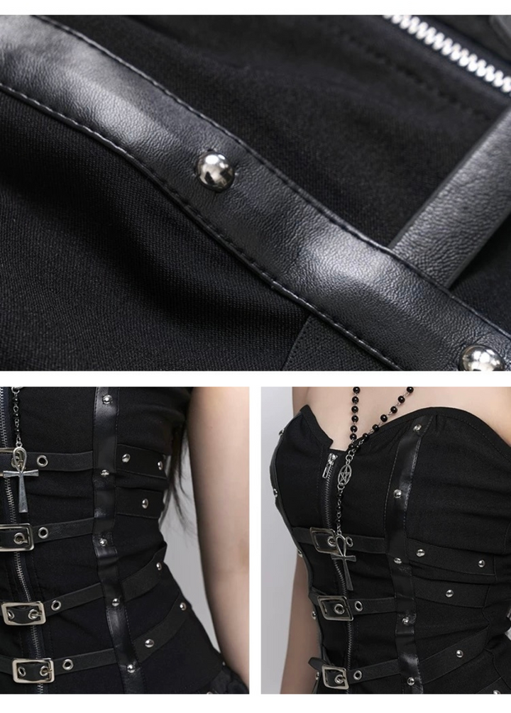 gothic belt corset wear / LG1244