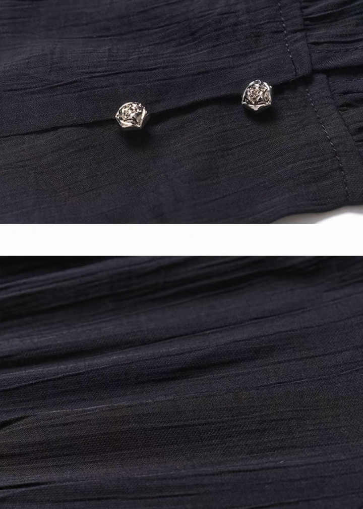 Frill Collar Corset Short Top / LG1514