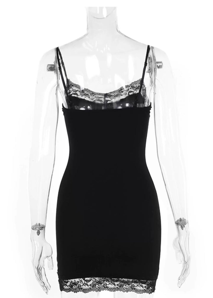 SKULL LACE CAMI ONEPIECE / LG1600