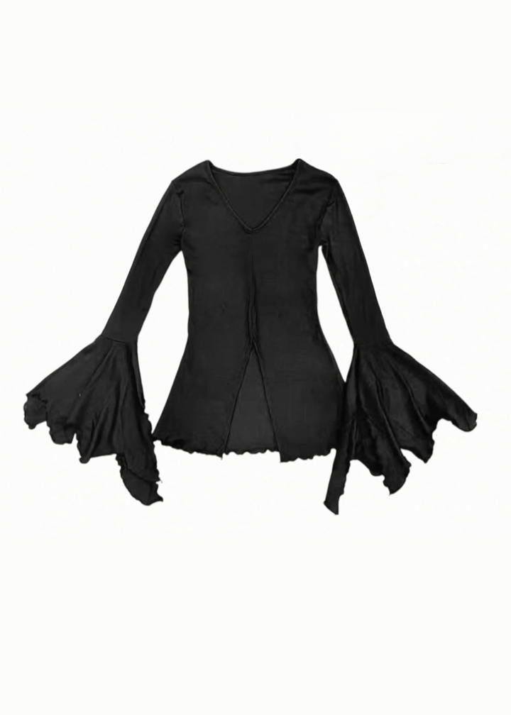 DARK LAYERED GOTHIC TOPS / LG1695