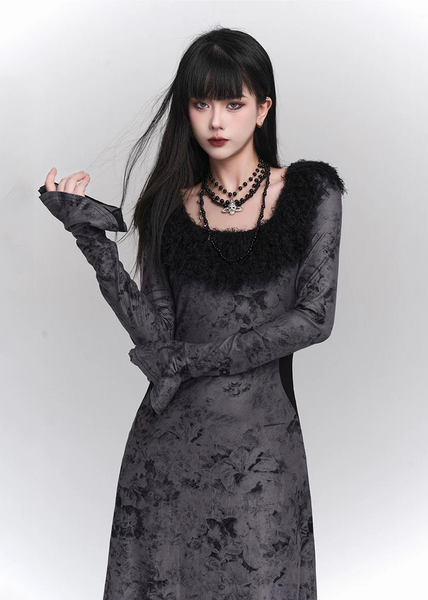 【即日配送】Gothic Velvet Dress / LG1142