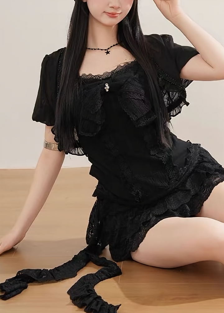 DARK RIBBON 3-PIECE SET / LG1649