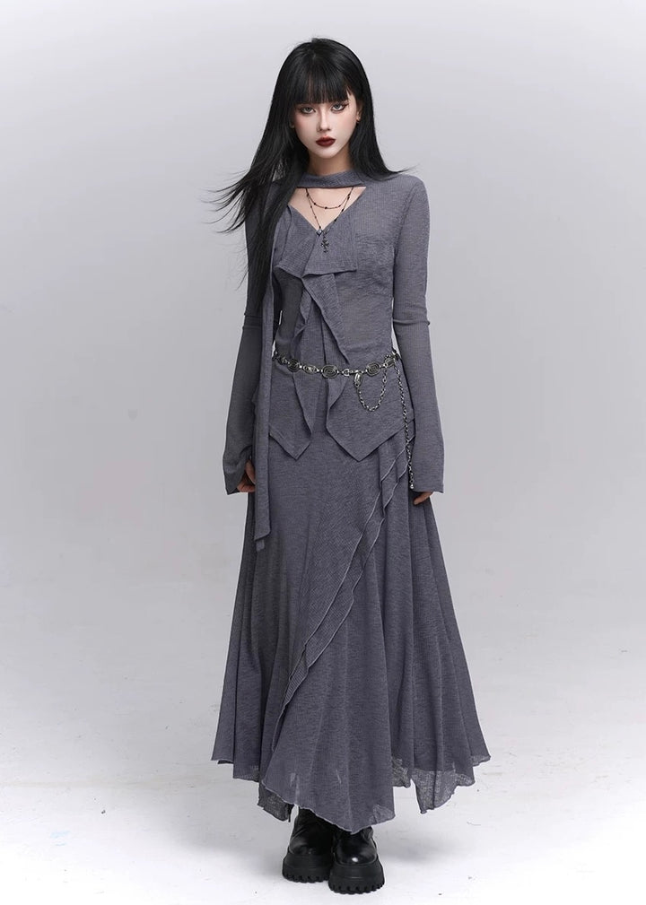 Sheer Gothic Layered Set-up/lg1346_e4r 