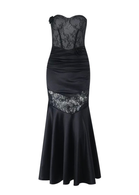 LACE MERMAID GOTHIC DRESS / LG1588