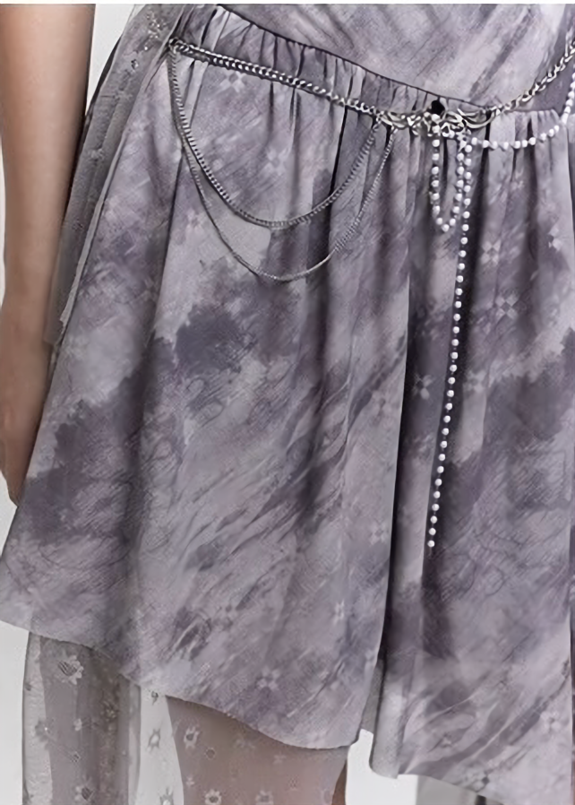 Lunatic Sheer Mini Dress / lg1311