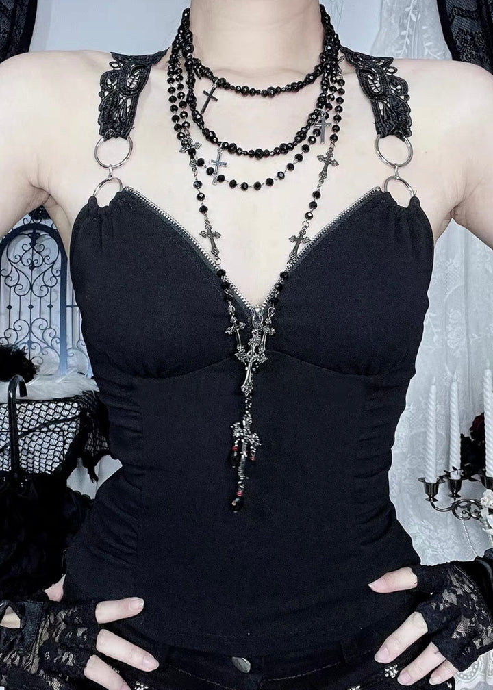 GOTHIC LACE ORNAMENT CAMISOLE / LG1665