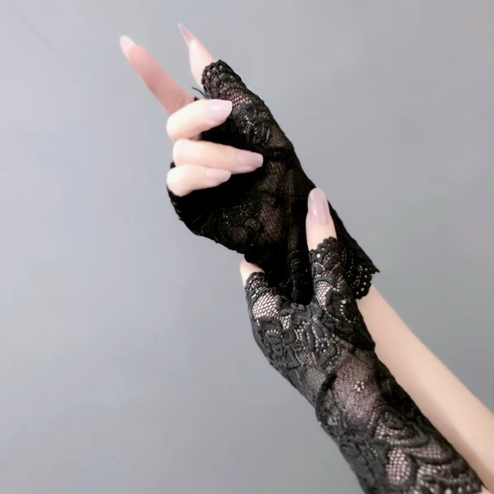 FLORAL LACE HAND COVER / V1179