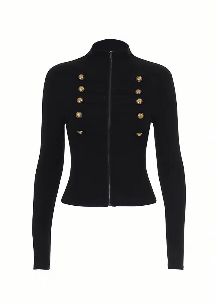 GOLD BUTTON NAPOLEON JACKET / LG1702