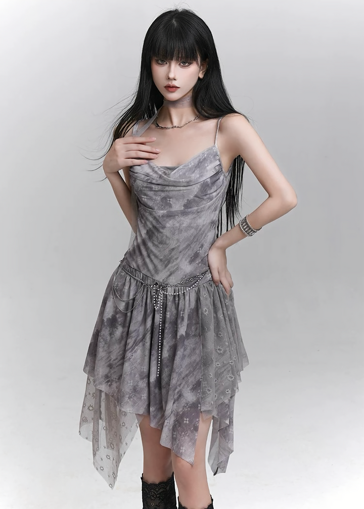 Lunatic Sheer Mini Dress / lg1311