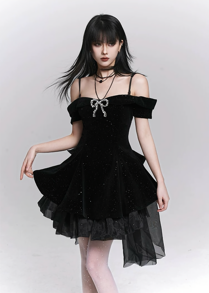 LVET BIJOU RIBBON DOLL DRESS / LG1483