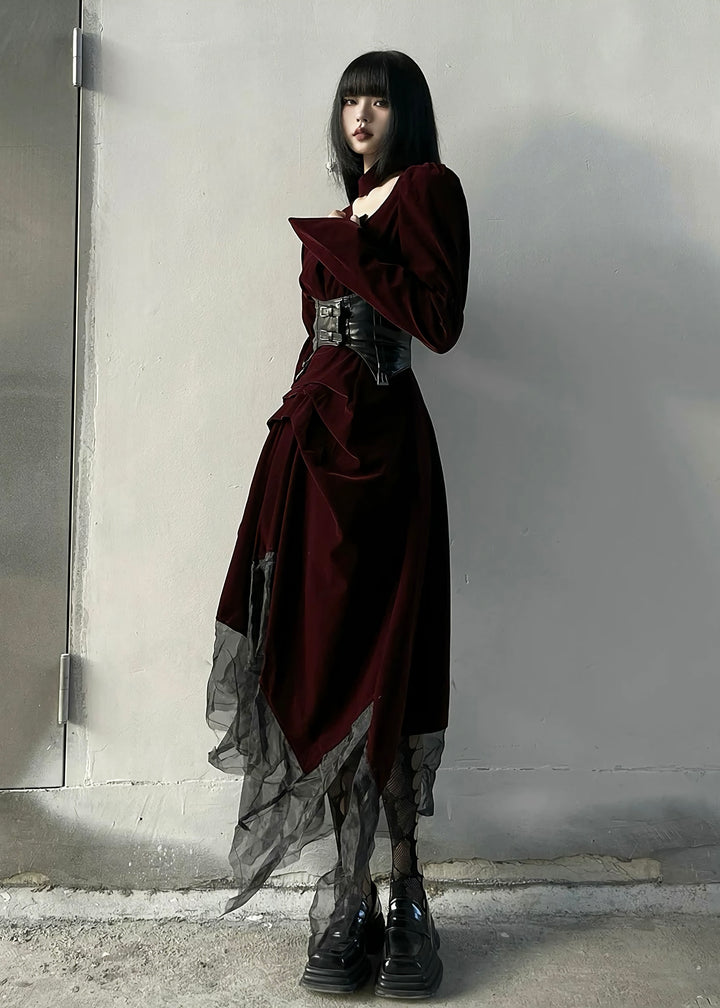 VELVET NOCTURNE DRESS / LG1268