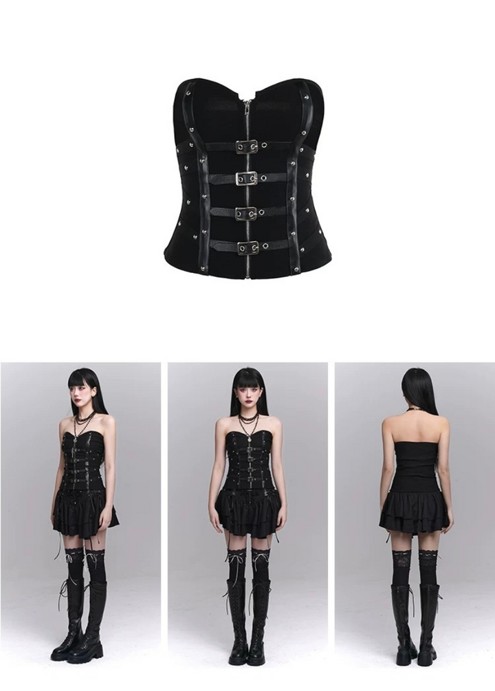 gothic belt corset wear / LG1244