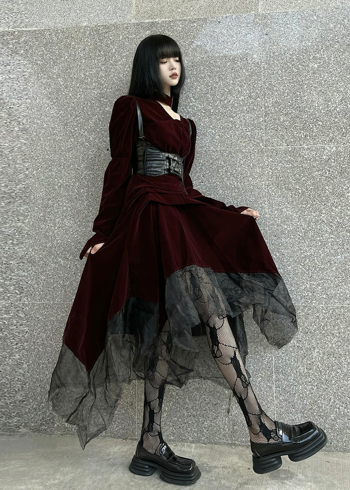 VELVET NOCTURNE DRESS / LG1268