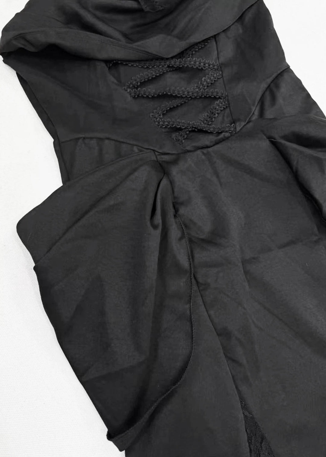 GOTHIC CROSS STRAP LONG DRESS / LG1557