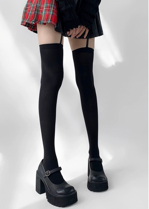 french suspender stockings / Y1108_e4r