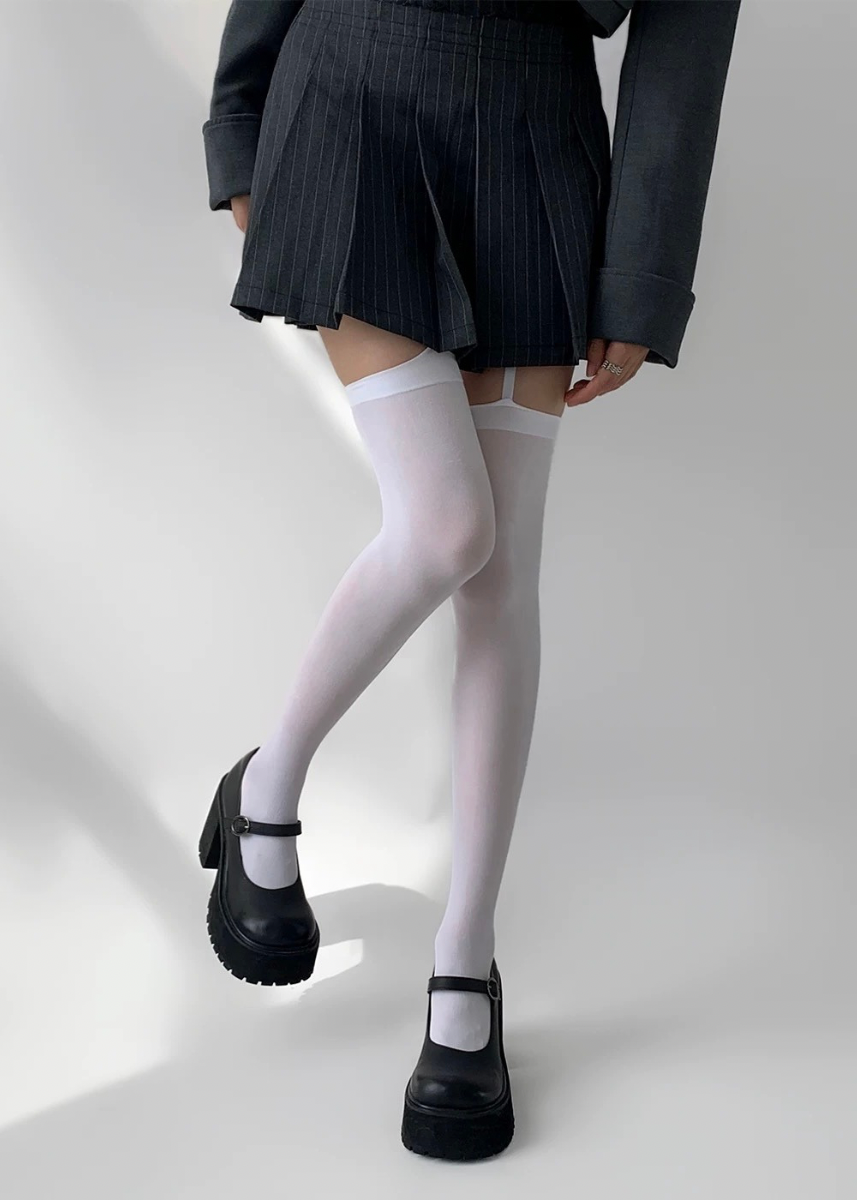 french suspender stockings / Y1108