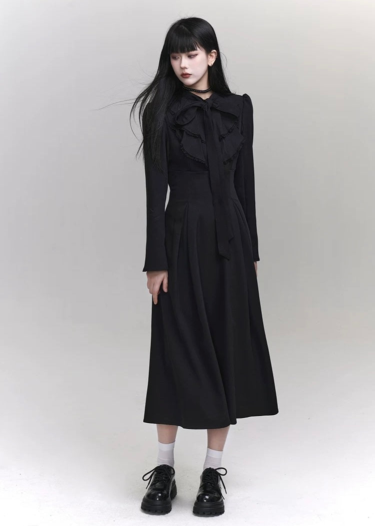 dark girly long dress / LG1176