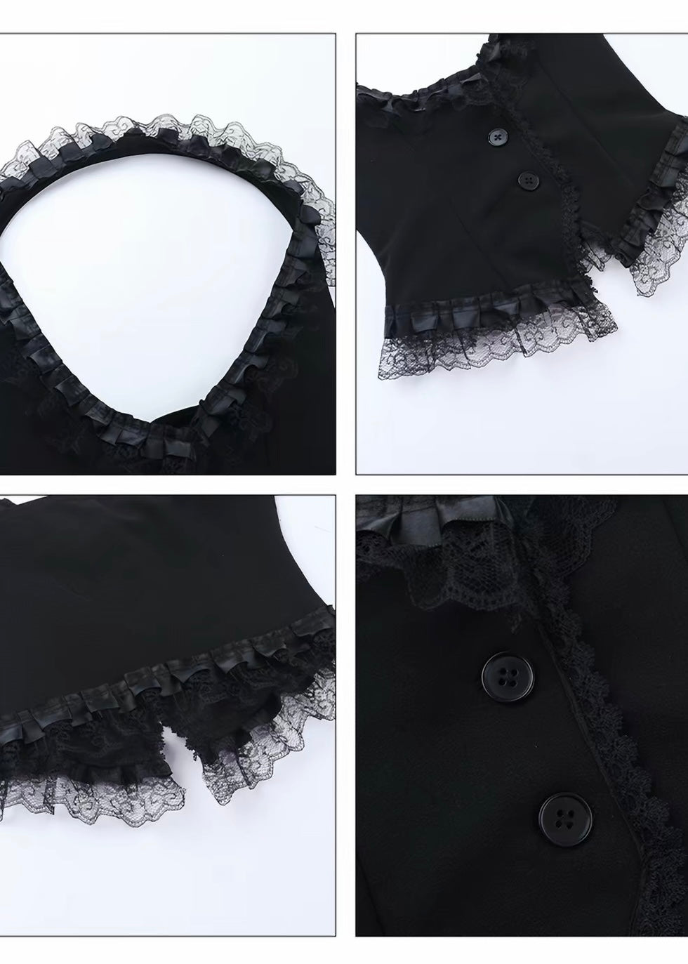 GOTHIC CROSS FRILL COORDINATE / LG1663