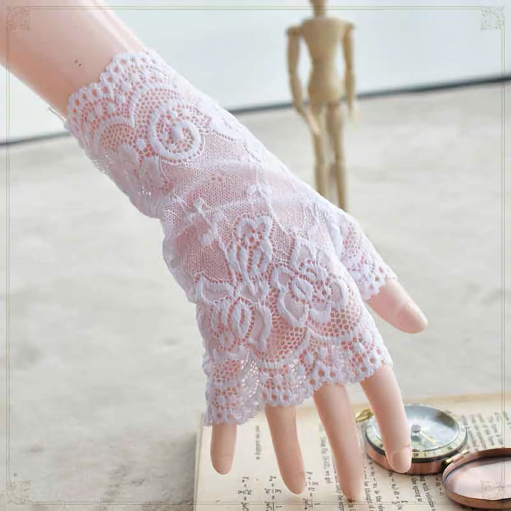 FLORAL LACE HAND COVER / V1179