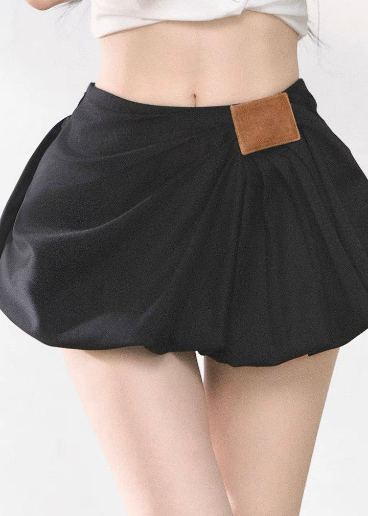 DARK ASYMMETRIC TOP &amp; BALLOON SKIRT / LG1652