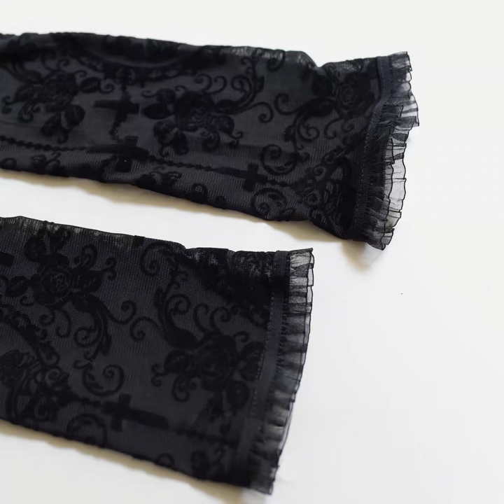GOTHIC ORNAMENT LACE ARM COVER / V1176