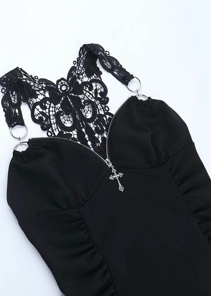 GOTHIC LACE ORNAMENT CAMISOLE / LG1665