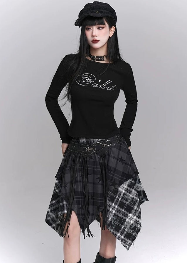 Back lace-up slim fit / LG1218 