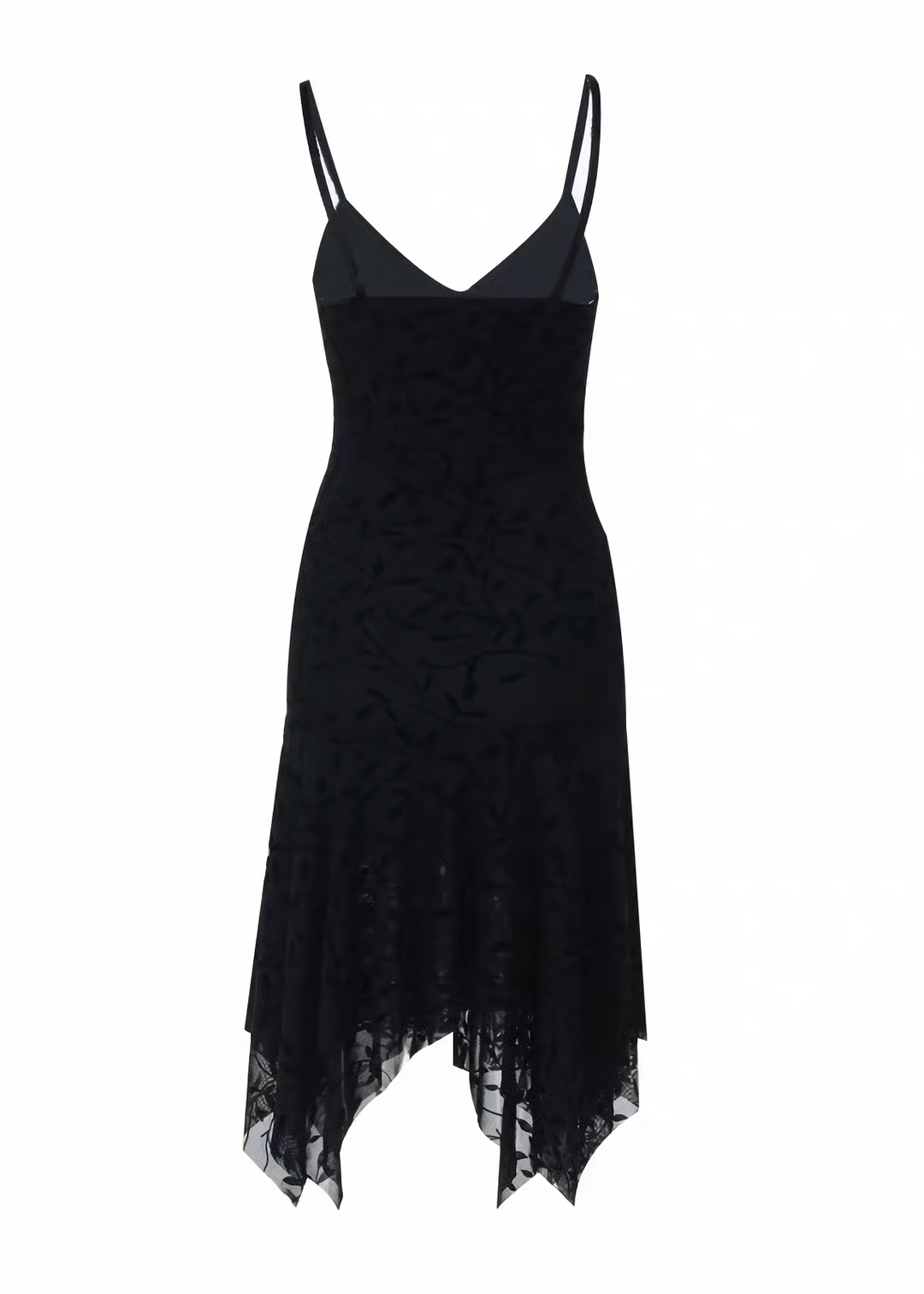 GOTHIC DRAPE MIDI DRESS / LG1564