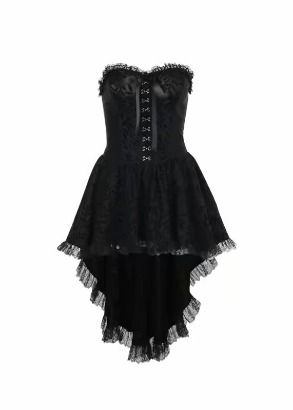 Tube top gothic mini dress / LG1138 