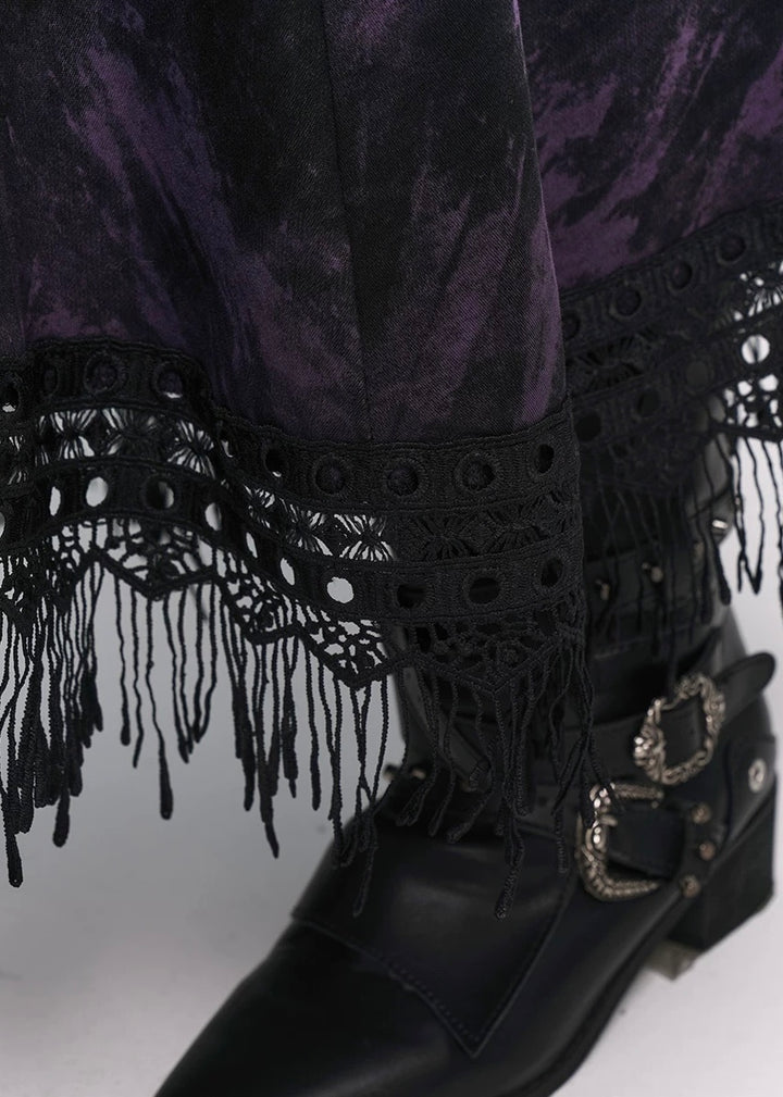 [Same-day delivery] gothic purple dress / LG1175