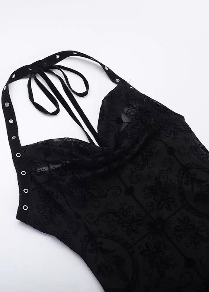GOTHIC LACE MERMAID DRESS SET / LG1661
