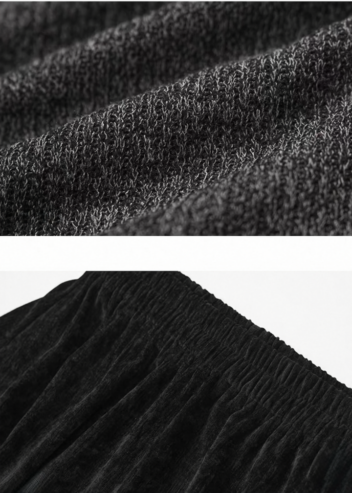 SHADOW LAYERED TWO-PIECE SET / LG1476