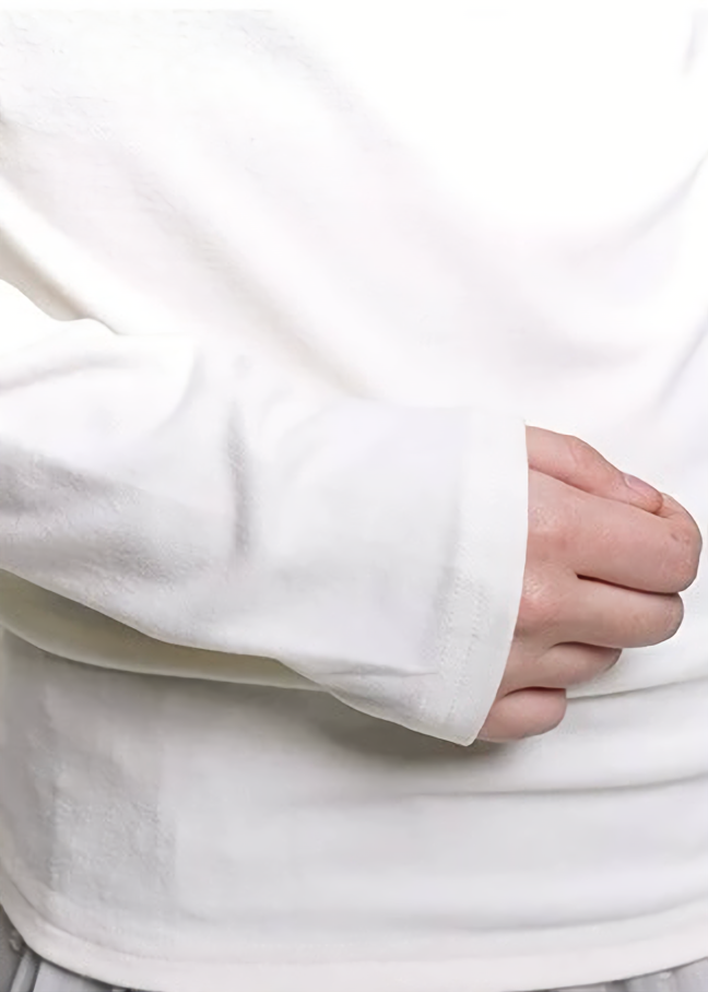 LACE RIBBON TIGHT TOP / LG1453