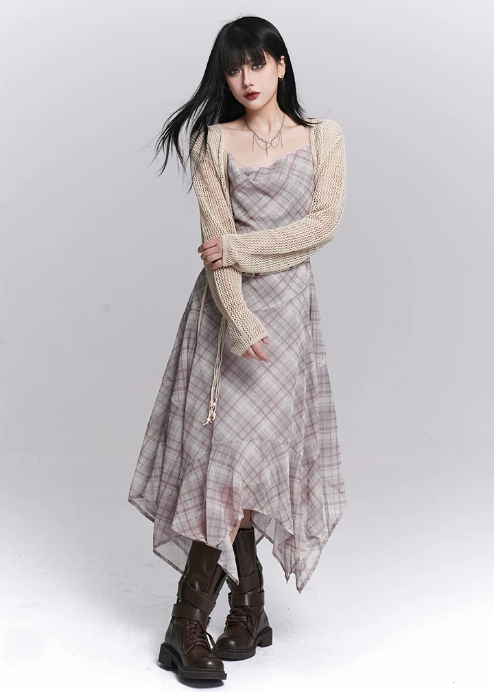 LIGHT MESH SHORT CARDIGAN / LG1546