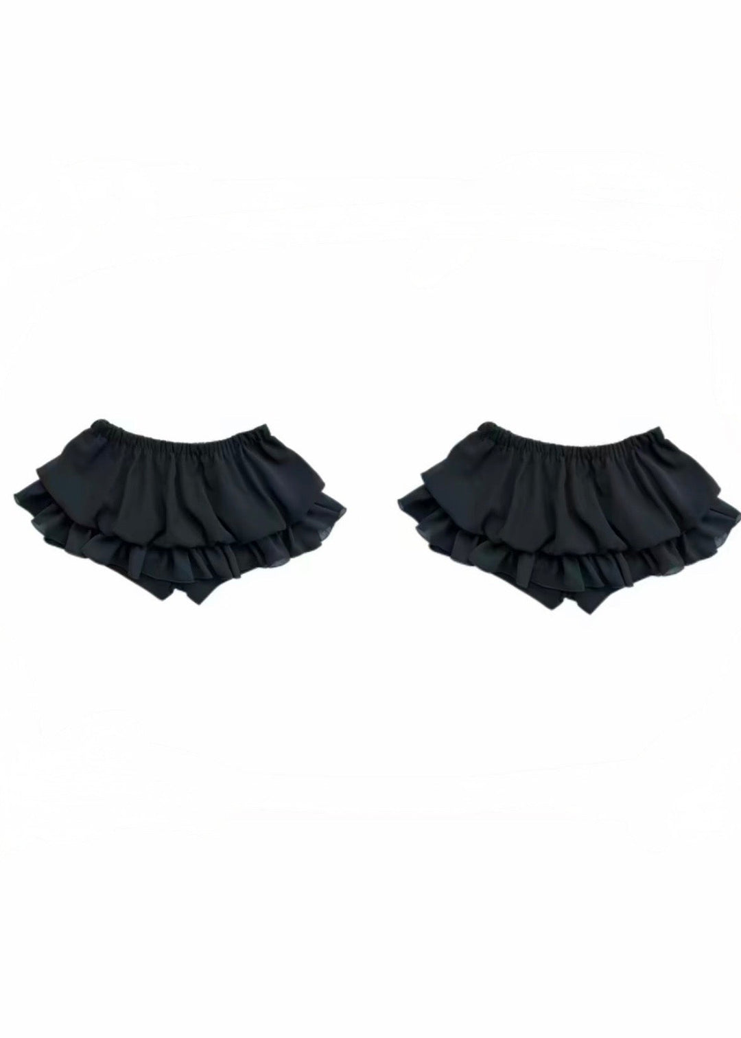 GOTHIC FRILL CROSS TOP SET / LG1626