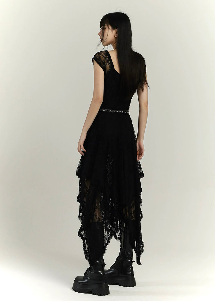 french retro gothic dress/lg1135