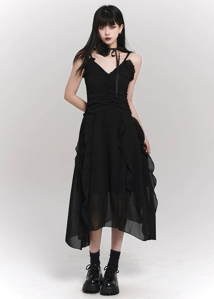 black french sling dress/lg1134