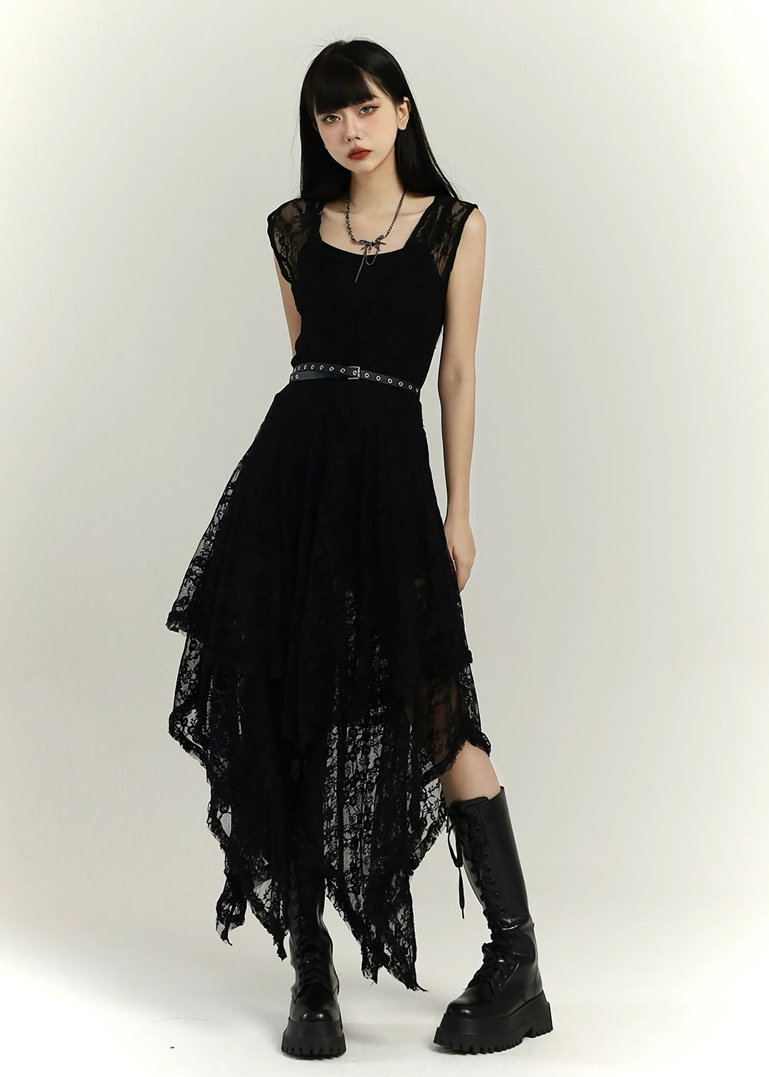 french retro gothic dress/lg1135