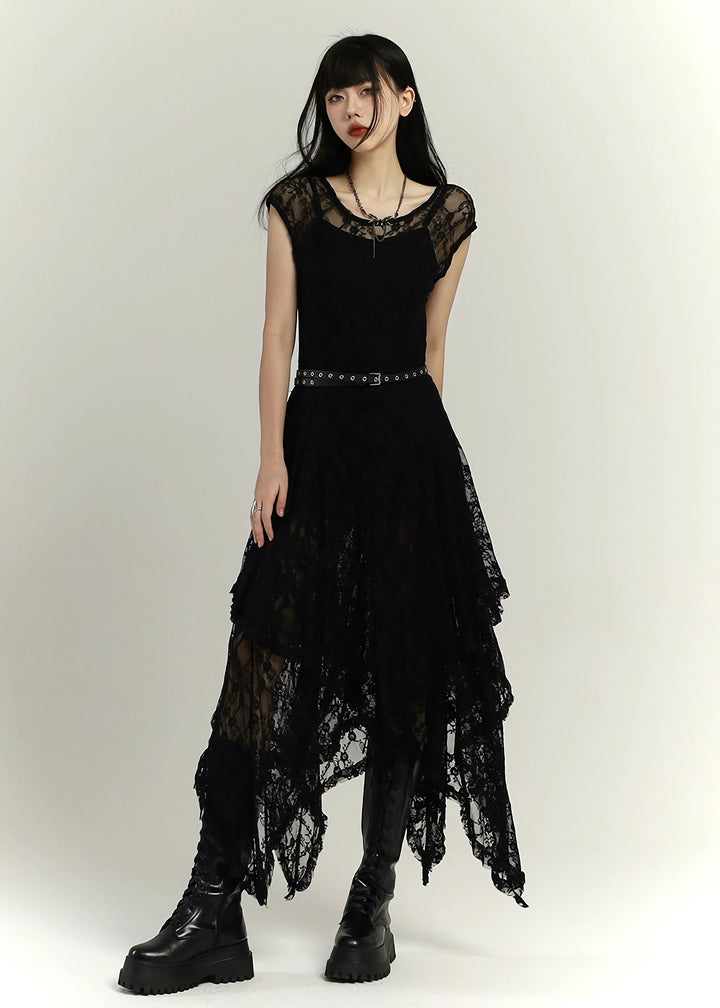 french retro gothic dress/lg1135