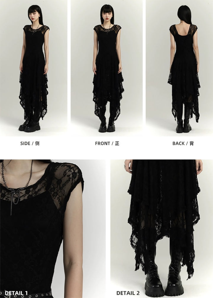 french retro gothic dress/lg1135