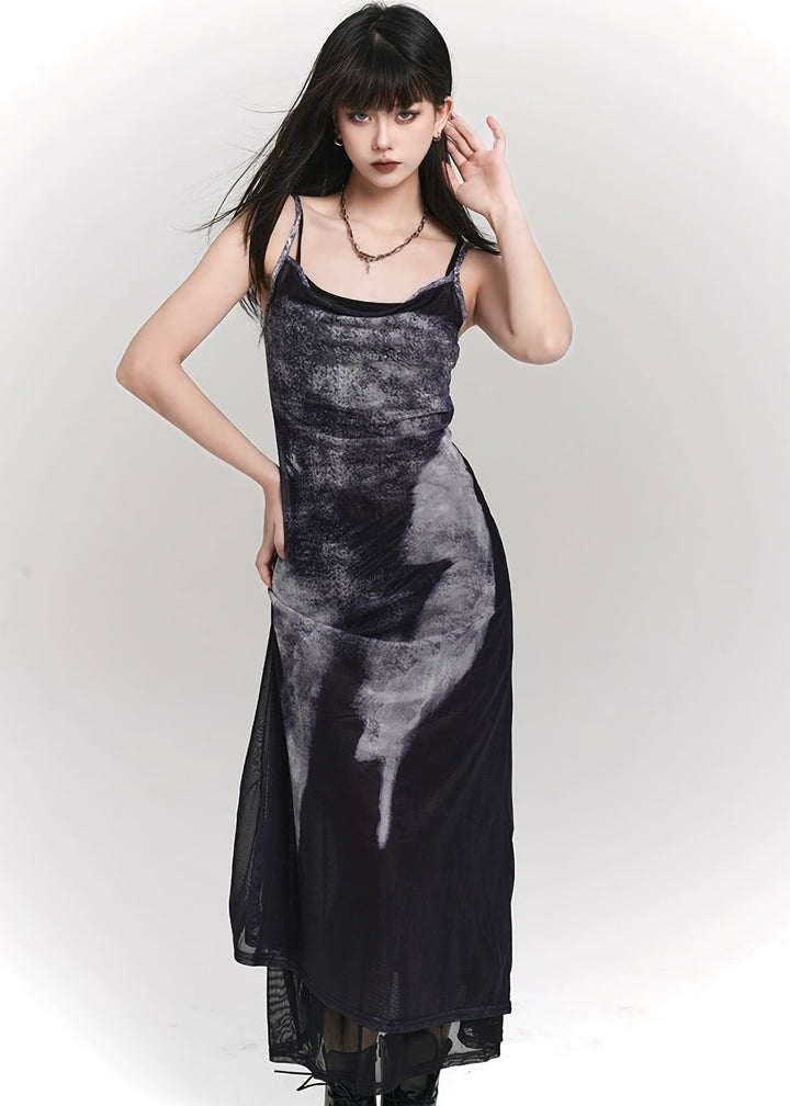 layered camisole dress/lg1137