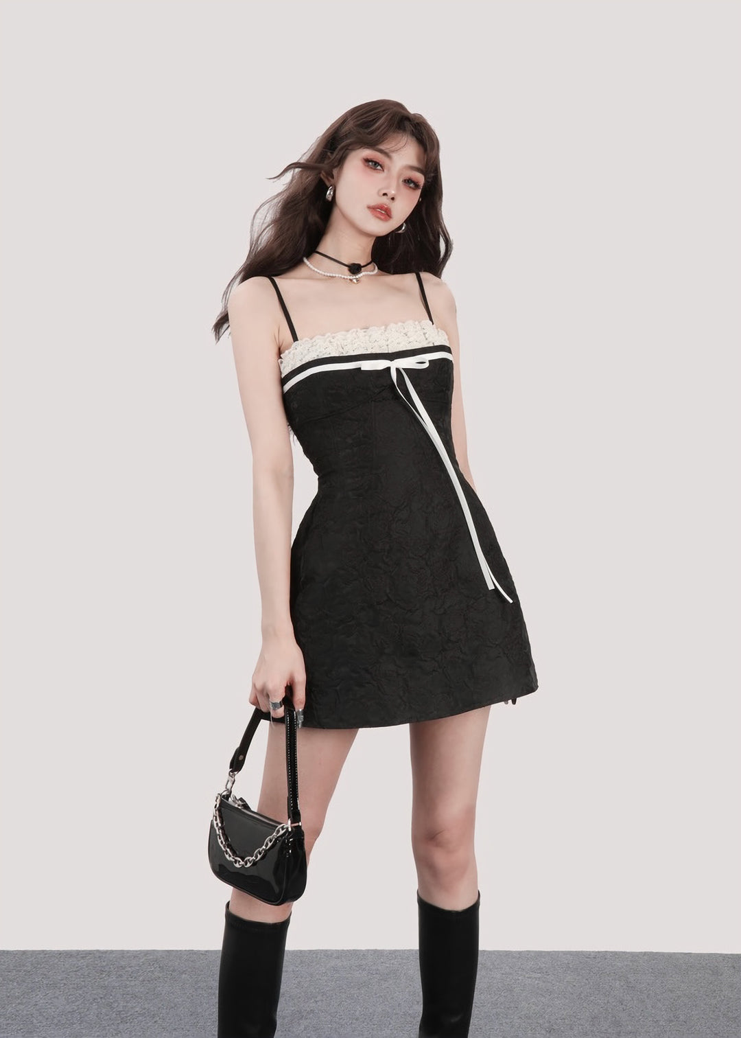 ballet suspender dress/mu1110