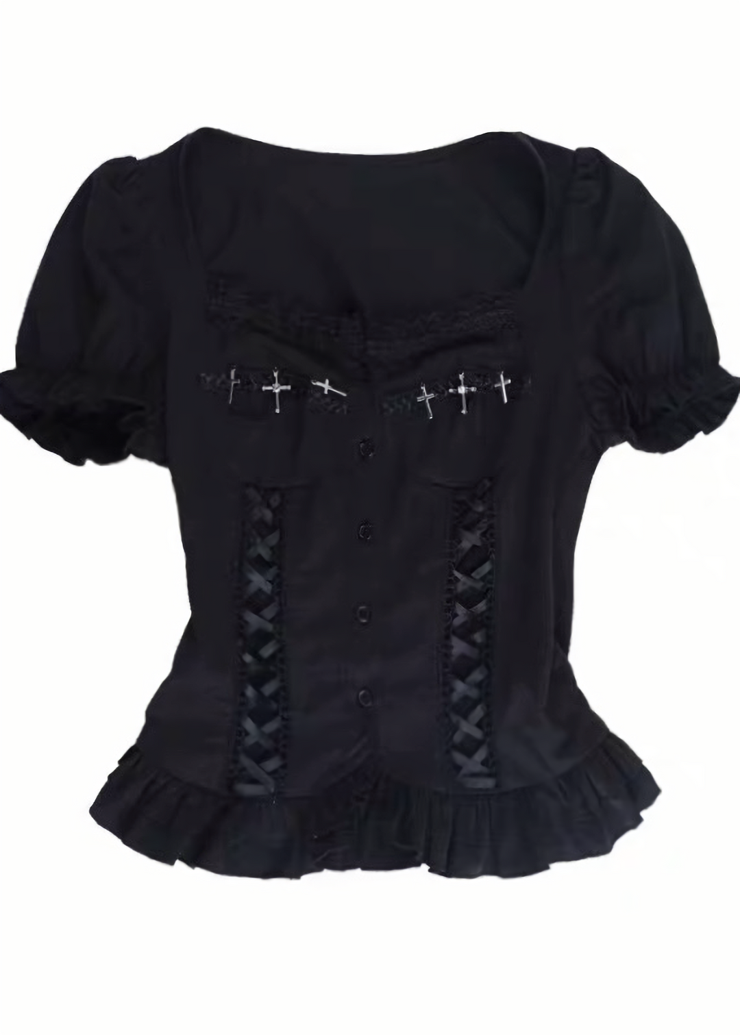GOTHIC CORSET FRILL SET / LG1562